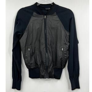 Ralph‎ Lauren RLX  Polo Medium Black Full Zip Pockets Jacket Windbreaker Size M